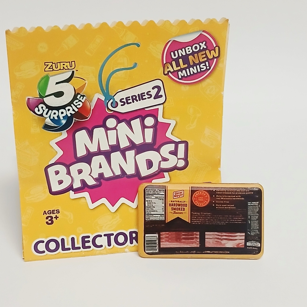 Zuru Mini Brands Series 2 Oscar Mayer Hardwood Smoked Bacon